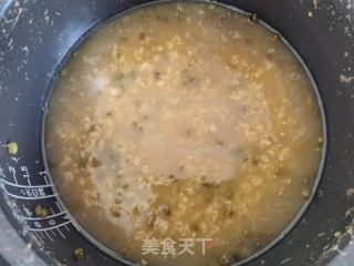 大米燕麦绿豆粥的做法步骤：8