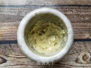 小米椒蒜泥拌莲菜的做法步骤：4