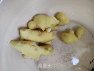 姜撞奶的做法步骤：2