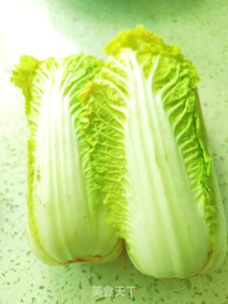 凉拌娃娃菜的做法步骤：1