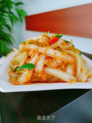 凉拌娃娃菜的做法步骤：12