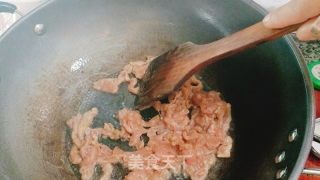 虫草花炒肉丝的做法步骤：5
