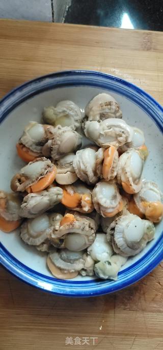 扇贝肉蒸粉丝的做法步骤：1