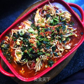 麻辣豆腐炖黑鱼的做法步骤：11