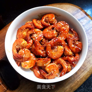 干煸虾尾的做法步骤：8