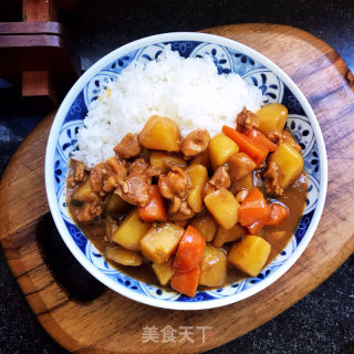 咖喱鸡肉饭的做法步骤：12