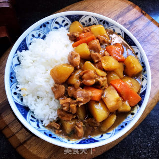 咖喱鸡肉饭的做法步骤：13