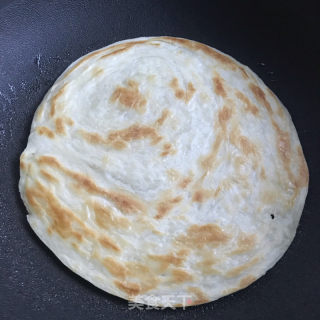 鸡蛋饼手抓饼的做法步骤：4