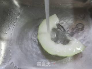 玉米冬瓜汤的做法步骤：2