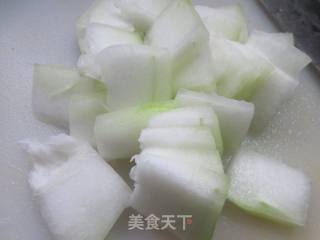 玉米冬瓜汤的做法步骤：3