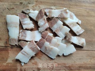 小竹笋炒回锅肉的做法步骤：5