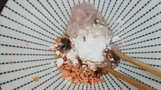 苦瓜包肉馅的做法步骤：4