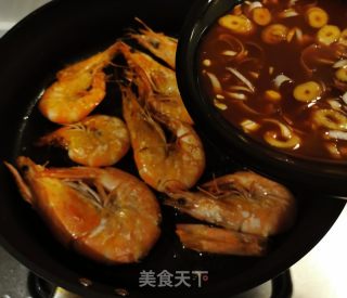 烹海虾的做法步骤：8