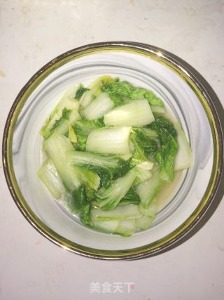 清炒快菜的做法步骤：5
