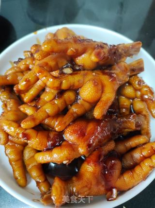 红烧鸡爪的做法步骤：6