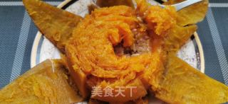 南瓜糯米甜饭的做法