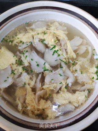 平菇鸡蛋汤的做法
