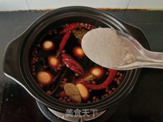 啤酒卤鹌鹑蛋的做法步骤：5
