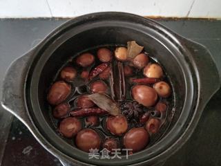 啤酒卤鹌鹑蛋的做法步骤：6