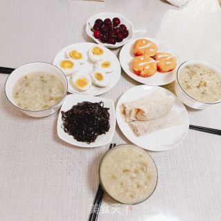 绿豆燕麦粥的做法步骤：6