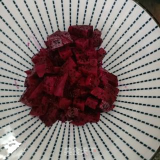 火龙果果冻的做法步骤：1