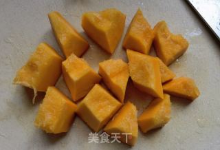 金瓜燕麦绿豆粥的做法步骤：1