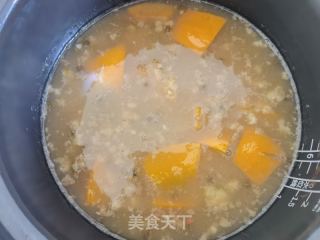 金瓜燕麦绿豆粥的做法步骤：9