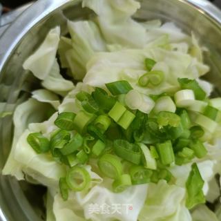 肉末炒甘蓝的做法步骤：3