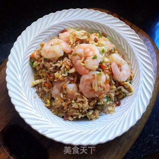 青椒虾仁炒饭