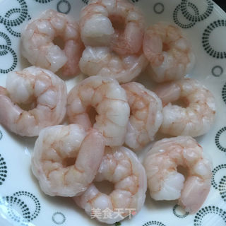 青椒虾仁炒饭的做法步骤：6