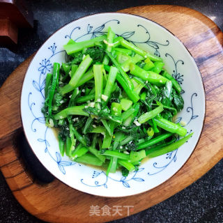 爆炒菜心的做法步骤：10