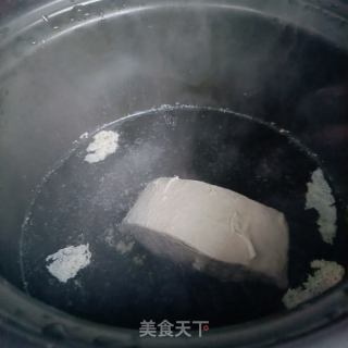 黄瓜彩椒拌精肉的做法步骤：4
