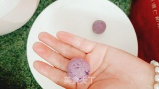 紫薯小丸子的做法步骤：7