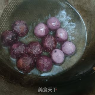 紫薯小丸子的做法步骤：9