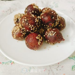 紫薯小丸子的做法步骤：11