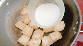 香煎豆腐的做法步骤：5