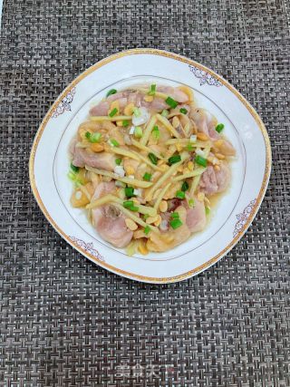 普宁豆酱蒸鸡的做法步骤：9