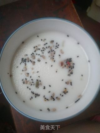羊奶(牛奶)藕粉果冻的做法步骤：7