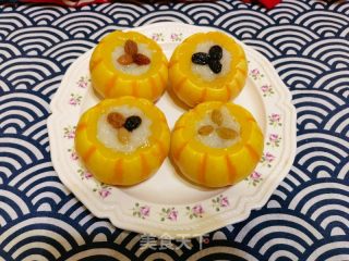 太阳瓜蒸糯米饭