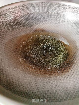 苋菜皮蛋的做法步骤：3