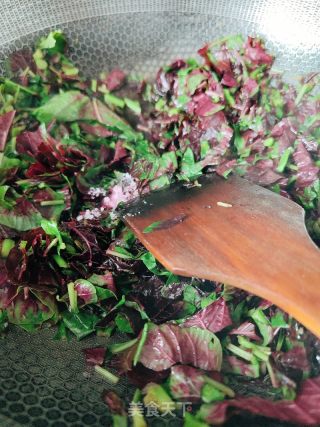 苋菜皮蛋的做法步骤：5