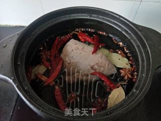 酱卤牛肝的做法步骤：3