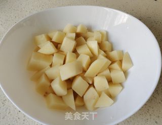 焦香土豆的做法步骤：2