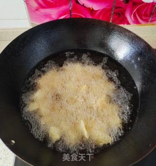 焦香土豆的做法步骤：9