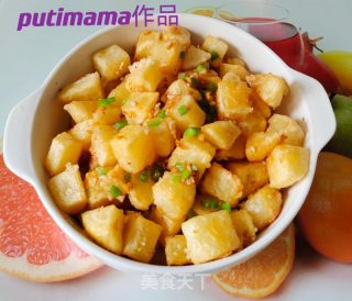 焦香土豆的做法步骤：14