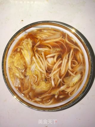 炝锅面的做法