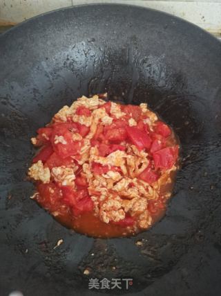 西红柿炒鸡蛋的做法步骤：6