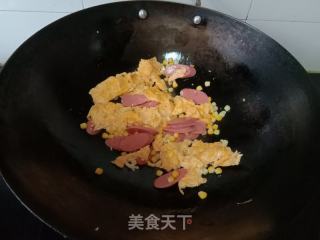 鸡蛋玉米烩饭的做法步骤：5