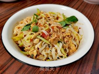 蒜汁捞面的做法