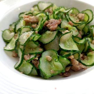 肉末黄瓜的做法步骤：13